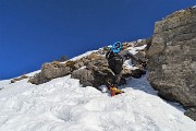 55 Chi scende chi sale in questo tratto impegnativo per neve ghiacciata